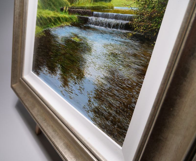 THE RIVER LATHKILL | ORIGINAL OIL PAINTING