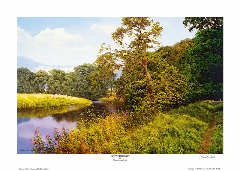 "Scottish River II" Limited Edition Print