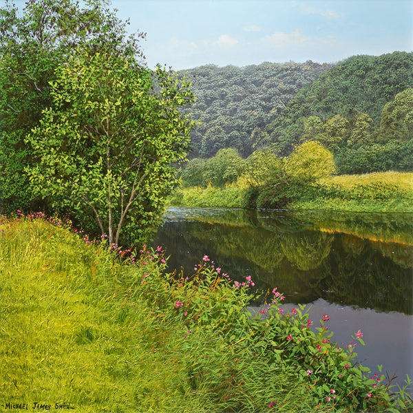 The river wye | Original oil painting